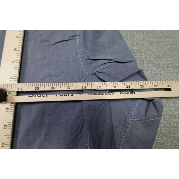 Travis Mathew Shirt Mens Medium Blue Golf Button Up Athletic Performance Golf - Picture 7 of 11